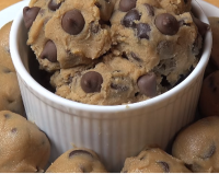 Edible Chocolate Chip Cookie Dough Recipe | SideChef image