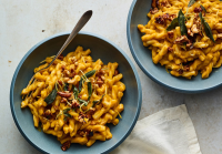 Creamy Butternut Squash Pasta With Sage and Walnuts Recipe ... image