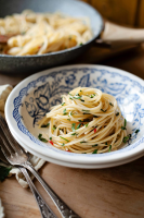 Spaghetti Aglio, Olio e Peperoncino - Italian Recipe B… image