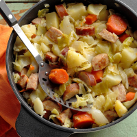 CABBAGE SAUSAGE AND POTATOES RECIPES