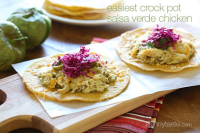 Easiest Salsa Verde Chicken (slow cooker or instant pot ... image