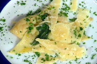 Roasted Butternut Squash Ravioli with a Sage Brown Butter ... image