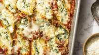 SPINACH AND CHEESE STUFFED SHELLS RECIPES