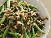 Sauteed Green Beans and Mushrooms Recipe | Food Net… image