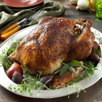 Herb-Brined Turkey Recipe: How to Make It image