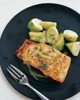 Mustard-Glazed Salmon Recipe | Martha Stewart image