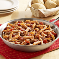 One-Skillet Italian Sausage Pasta | Ready Set Eat image