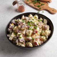 Asparagus & new potato frittata recipe | BBC Good Food image