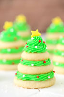 Best Christmas Tree Cookie Stacks-How To Make ... - Delish image