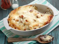 Scalloped Potatoes and Ham Recipe | Ree Drummond | Food ... image