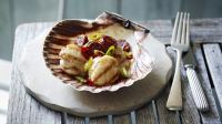 Scallops and chorizo recipe - BBC Food image