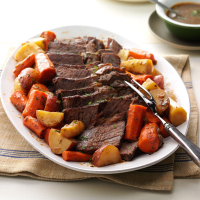 HOW TO COOK A RUMP ROAST WITH POTATOES AND CARROTS RECIPES