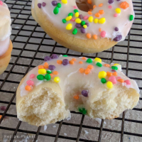 Easy Homemade Baked Donut Recipe Without A Pan - Makes … image