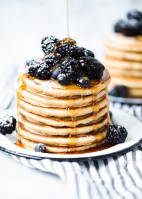 Best Whole Wheat Pancake Recipe - Skinnytaste image