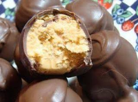 No Bake Chocolate Covered Peanut Butter Balls | Just A ... image