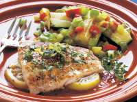 Lemon Red Snapper with Herbed Butter Recipe | MyRecipes image