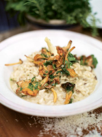 Mushroom risotto recipe | Jamie Oliver risotto recipes image