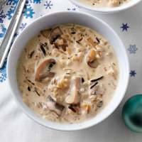 Wild Rice and Mushroom Soup Recipe: How to Make It image