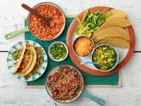 Make Your Own Tacos Bar Recipe | Rachael Ray | Food Network image