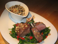 Lamb Chops With Red Wine and Rosemary Sauce - Food.com image