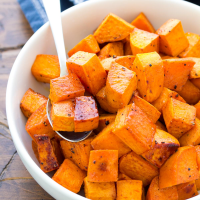 Honey Roasted Sweet Potatoes - Easy Recipe! image