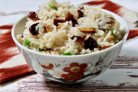 BROWN RICE PILAF WITH VEGETABLES RECIPES