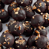 Dark Chocolate Bourbon Balls Recipe: How to Make It image
