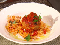 Spaghetti and Meatballs with Ricotta Recipe | Bobby Flay ... image