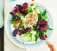 Roasted beetroot & goat's cheese salad recipe | BBC Good Food image