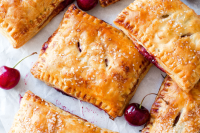Best Cherry Puff Pastry Pies Recipe-How to Make Cherry ... image