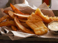 Fish and Chips Recipe | Tyler Florence | Food Network image