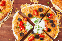 Best Mexican Pizza Recipe - How To Make Mexican Pizza image