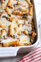 Baked Ziti with Spinach - Delicious Healthy Recipes Mad… image