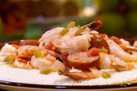 Shrimp and Grits Recipe | The Neelys | Food Network image
