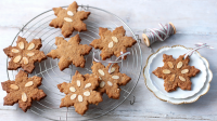 Speculaas biscuits (traditional continental Christmas ... image