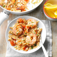 Shrimp Orzo with Feta Recipe: How to Make It image