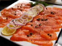 Breakfast Smoked Salmon Platter Recipe | Ina Garten | Food ... image