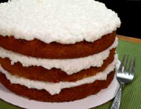 Sour Cream Coconut Cake Recipe : Taste of Southern image