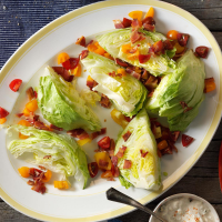 Wedge Salad with Blue Cheese Dressing Recipe: How to Make It image