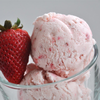 STRAWBERRY ICE CREAM WITHOUT CHUNKS RECIPES