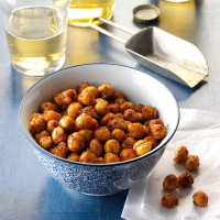 Chili-Lime Roasted Chickpeas Recipe: How to Make It image