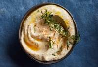 Roasted Garlic and White Bean Dip With Rosemary Recipe ... image