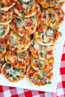 Make Your Own Mini Pizzas + Homemade Pizza Dough image