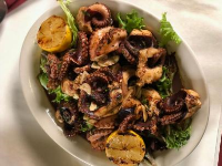Grilled Baby Octopus Recipe | Food Network image