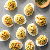 BEST DEVILED EGGS WITH BACON RECIPES