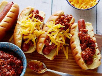 Chili Dogs Recipe | Tyler Florence | Food Network image