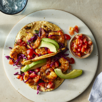 Spicy Shrimp Tacos Recipe | EatingWell image