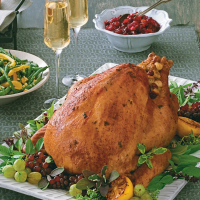Champagne-Basted Turkey Recipe: How to Make It image