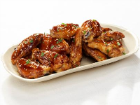 Teriyaki Chicken Wings Recipe | Tyler Florence | Food Network image