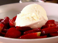 Strawberries with Balsamic Vinegar Recipe | Ina Garten ... image